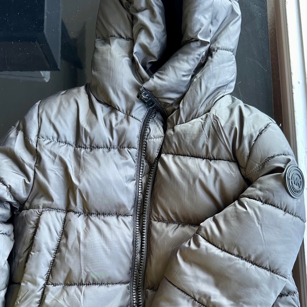 Micheal Kors Boys Toddler Puffer Jacket Black Size 2T